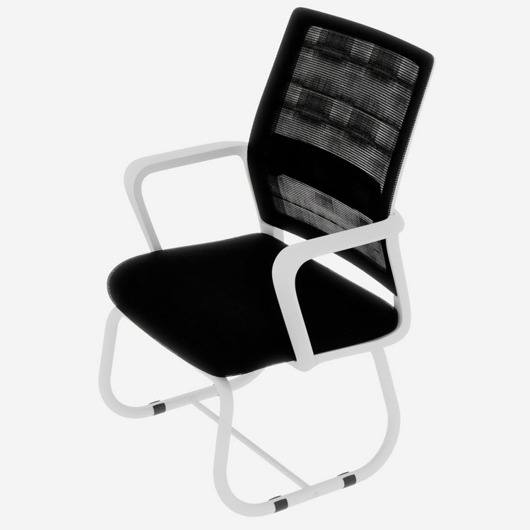 Minimalist Modern Office Chair Metal Frame, Soft & Comfortable, Home & Office Use, Multiple Colors Available