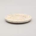 Handcrafted 13" Wood White Charger Plate Wooden Dinning Placemat Artisan Wood Tableware