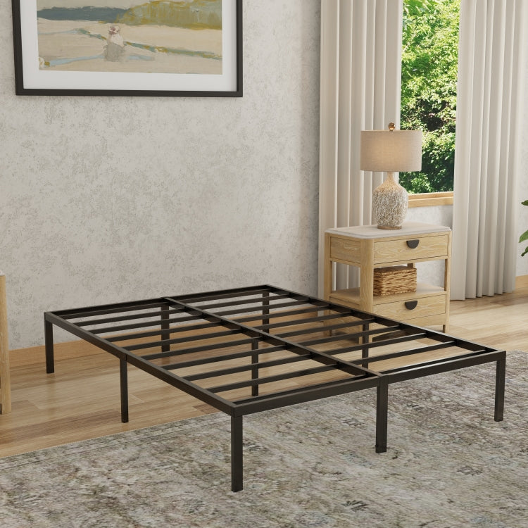 Heavy Duty Twin Steel Black Platform Foundation