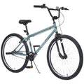 26 Inch Freestyle Bike For Teens, Steel Frame Single Speed Bicycle With 2 Pegs , Front Caliper Brake And Rear V Brake, Bicycle For Boys And Girls Ages 14
