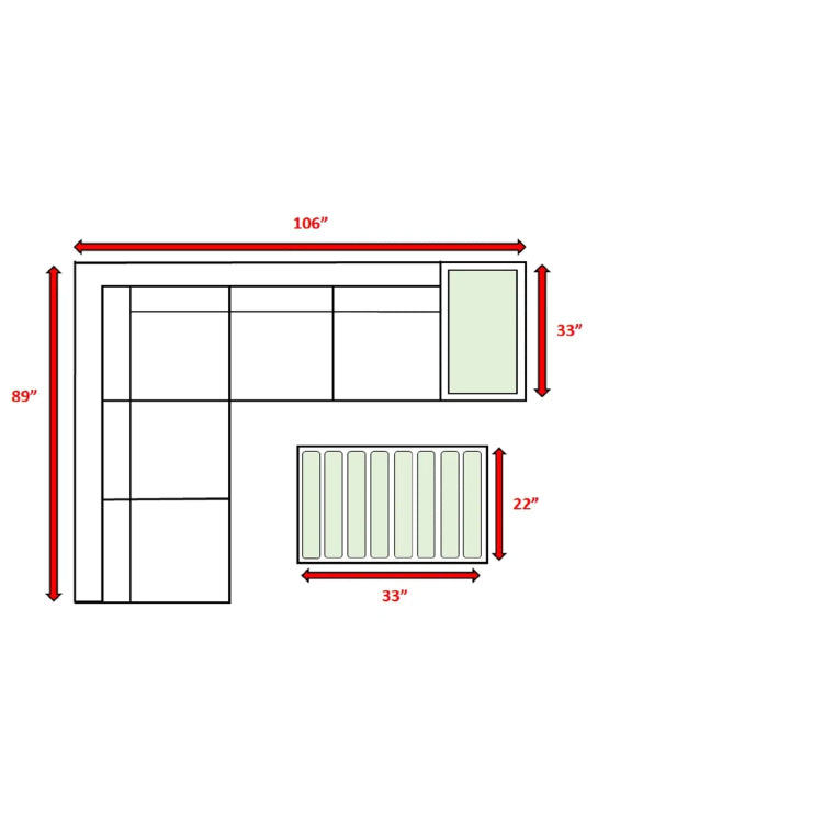 Fully Assembled 4 Person Wicker Patio Set With Cushions