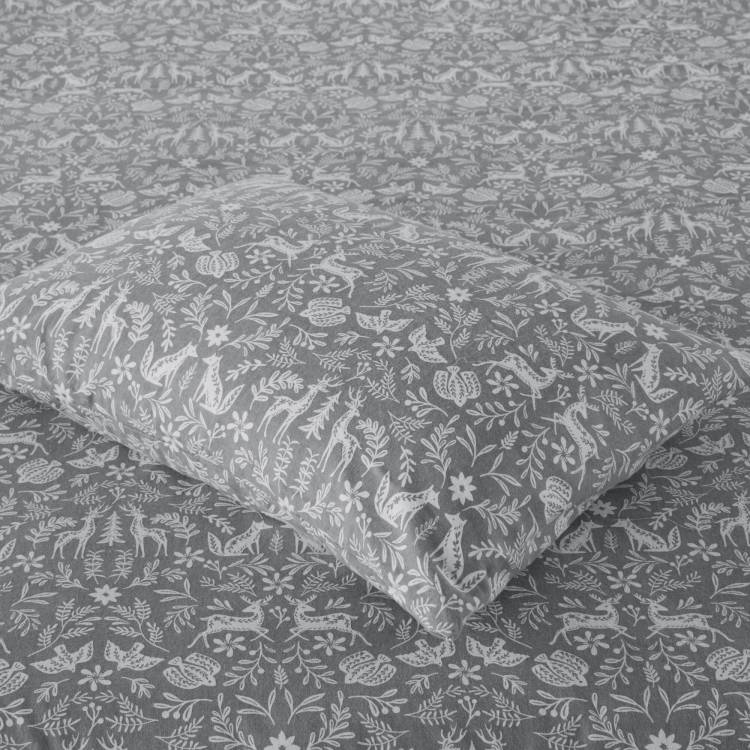 4 Pcs Full Sheet Set Sage Winter Fauna