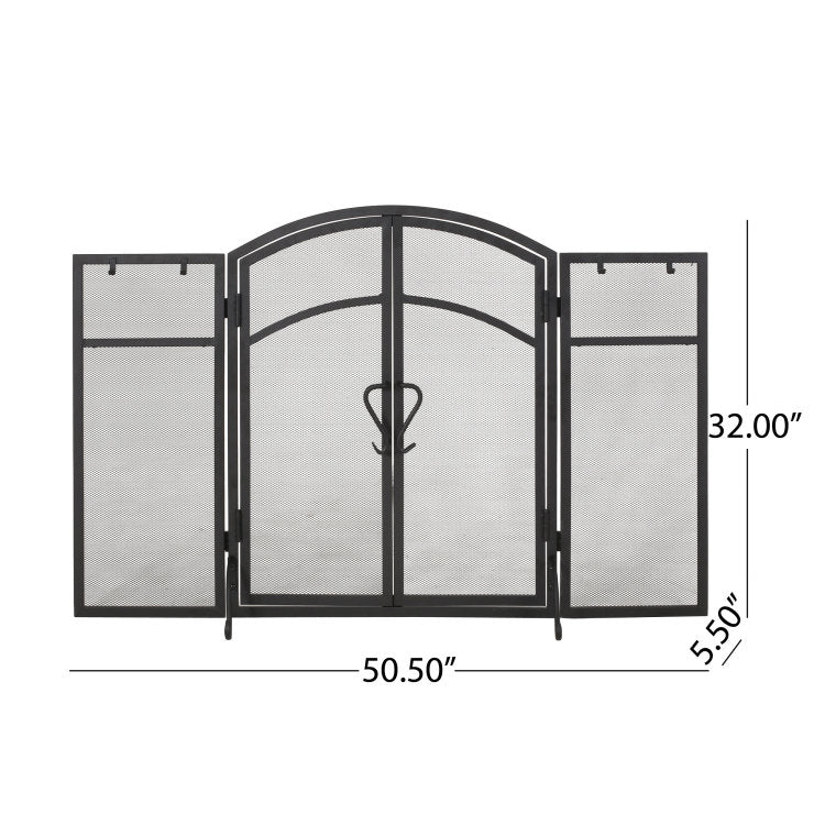 Folding Screen With Doors And 4 Pcs Tool Sets