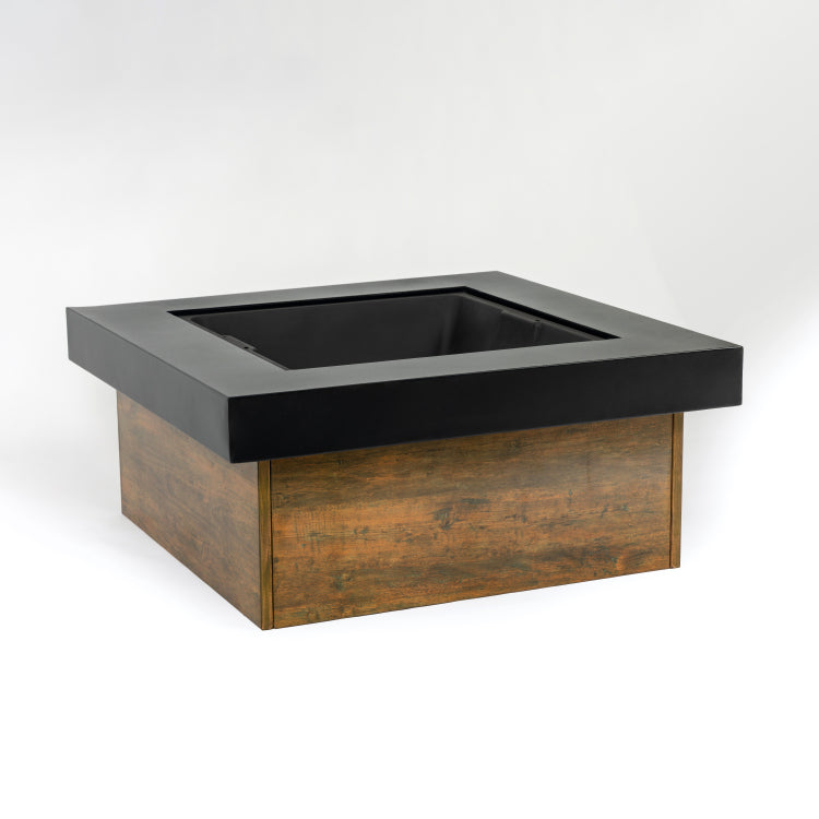 36 Inch Iron Fire Pit Table Wood Burning Stove