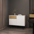 Platea Sideboard, Living Room, White Macadamia