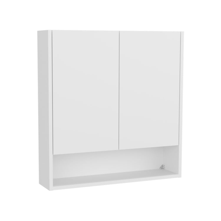 Medicine Cabinet, 2 Doors, 4 Shelves, White