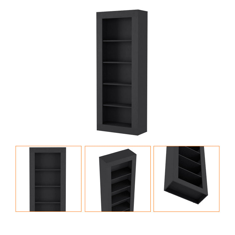 Melbourne Bookcase With 5 Storage Shelves