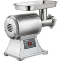 Commercial Meat Grinder,550Lb H 1100W Electric Meat Grinder, 220 Rpm Heavy Duty Stainless Steel Industrial Meat Mincer W 2 Blades, Grinding Plates & Stuffing Tubes
