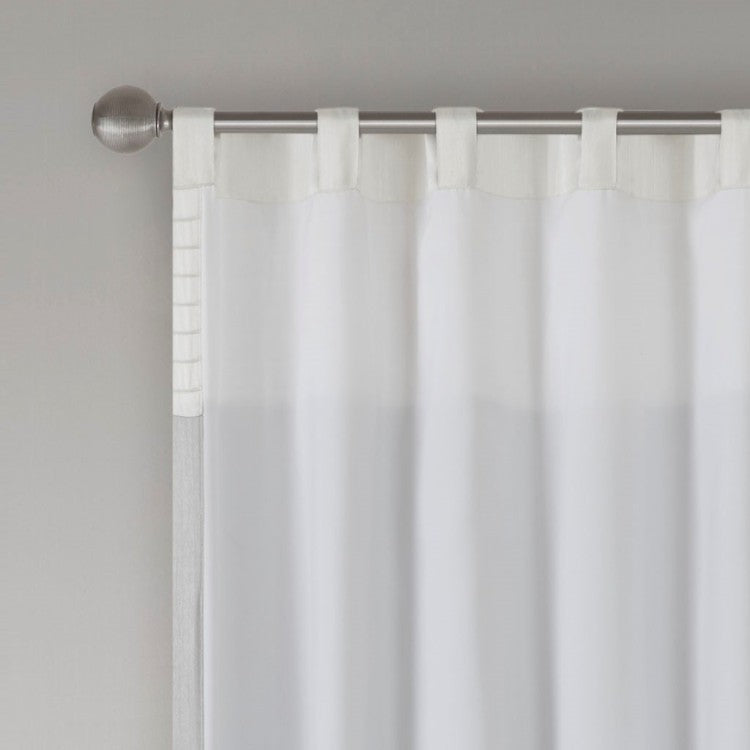 Polyoni Pintuck Curtain Panel Only 1 Pc Panel