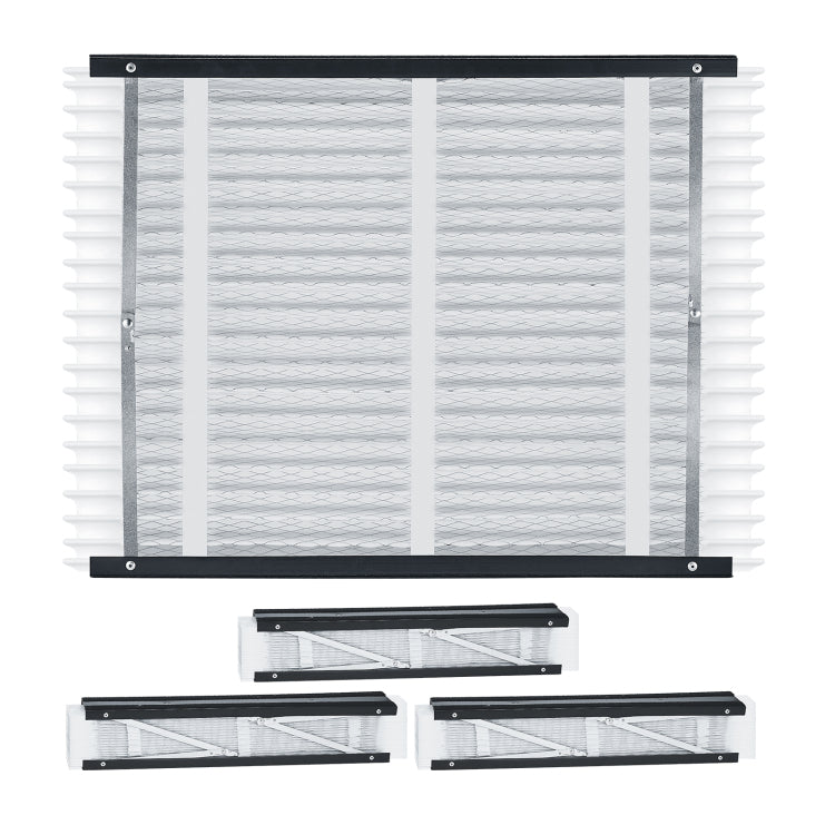 Air Filters Merv 11 Electrostatic Pleated Hvac Furnace Filter 4 Pack 20 X 25 X 4