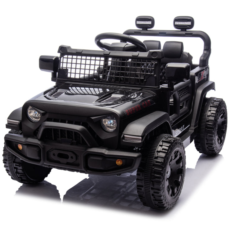 24V Kids Ride On Car W Parents Control,Four Wheel Suspension,2Wd,Power Display,Bluetooth,Mp3,Music,Led Headlight,Provide A Speed Of 1.86 3.11Mph For Kids Around 3 Years Old