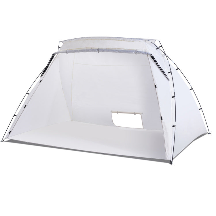 Portable Paint Booth, Larger Spray Paint Tent With Built In Floor & Mesh Screen, Painting Tent Station For Furniture Diy Hobby Tool, 10X7X6Ft Spray Paint Shelter