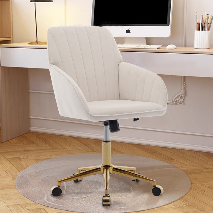 Ty Adjustable Office Chair, Home Bedroom, Ergonomic Swivel Chair, Backrest Seat, Comfortable For Long Sitting