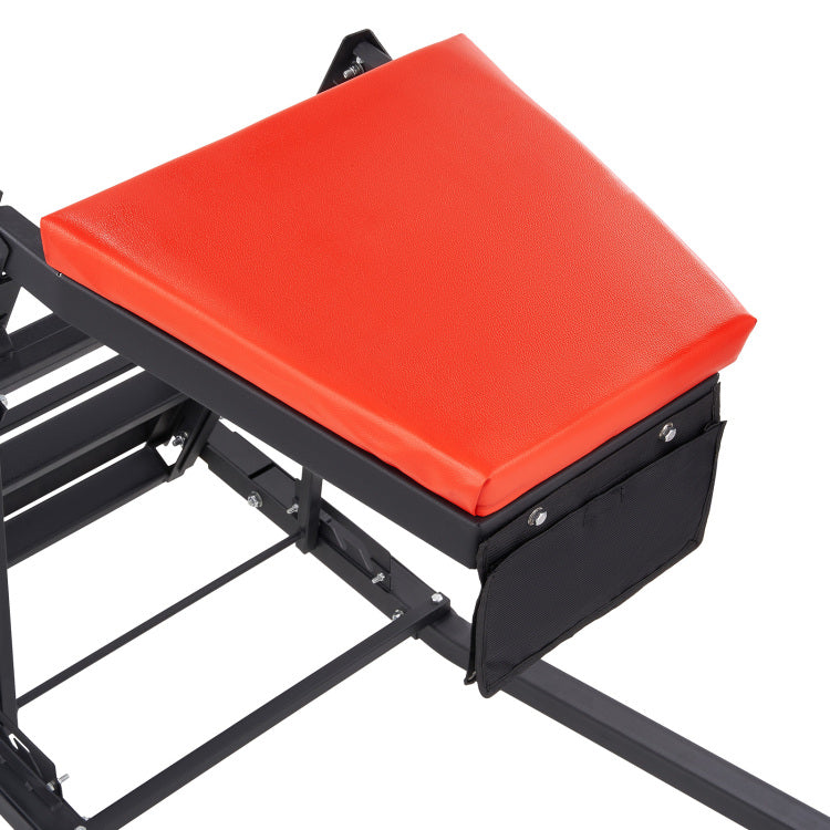 Automotive Top Creeper, With Adjustable Height 48" To 76", 400 Lbs Capacity High Creeper, 4 Swivel Caster Wheels, Heavy Duty Creeper For Auto Repair And Maintenance