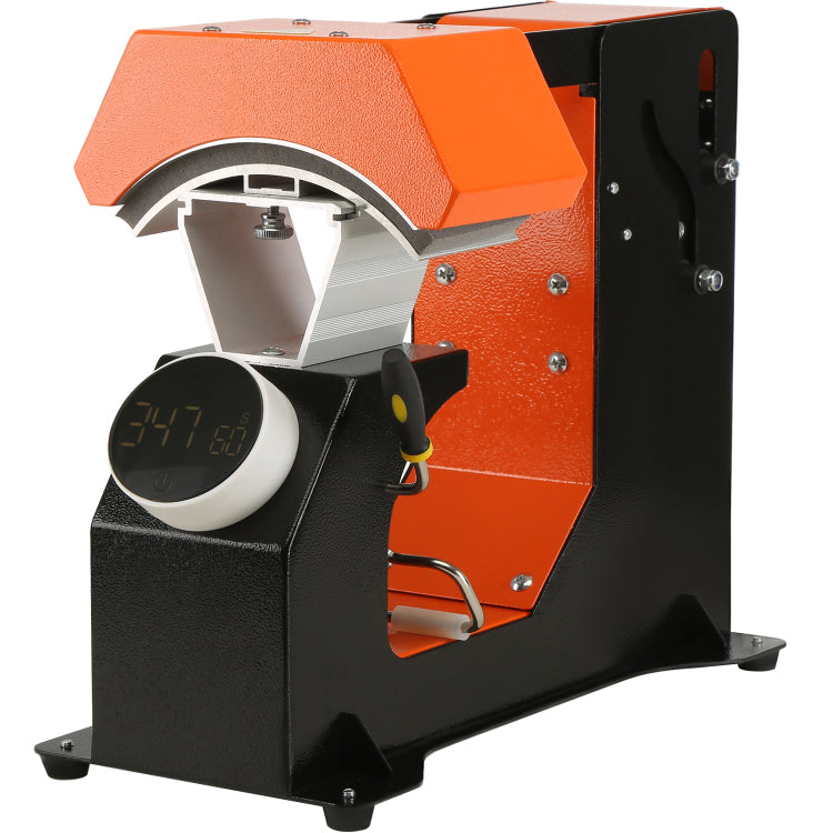 3 In 1 Auto Hat Heat Press With 3Pcs Interchangeable Platens 6.6" X 2.7", 6.6" X 3.8", 6.1" X 3" , Automatic Release&Press Knob Style Digital Control Panel, Heat Transfer Printing For Caps