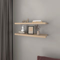 Floating Shelf Dallas, Living Room, Light Pine