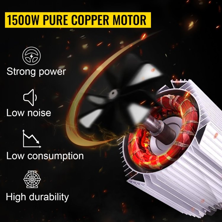 3 In 1 Electric Hoist Winch, 1100Lbs Portable Electric Winch, 1500W 110V Power Winch Crane, 25Ft Lifting Height, W Wire And Wireless Remote Control, Overload Protection For Lifting Towing