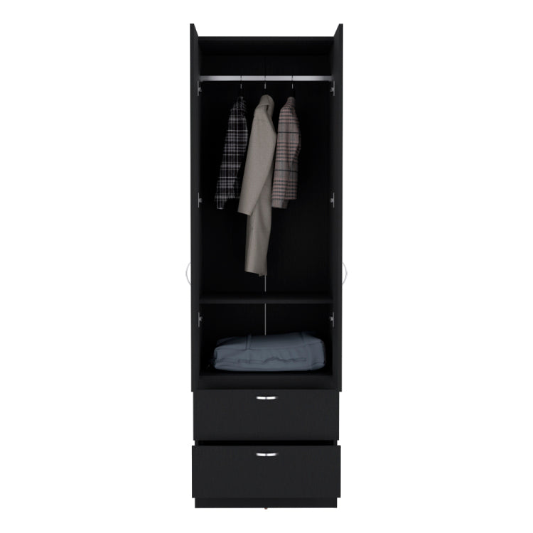 Armoire Marlton, Bedroom, Black