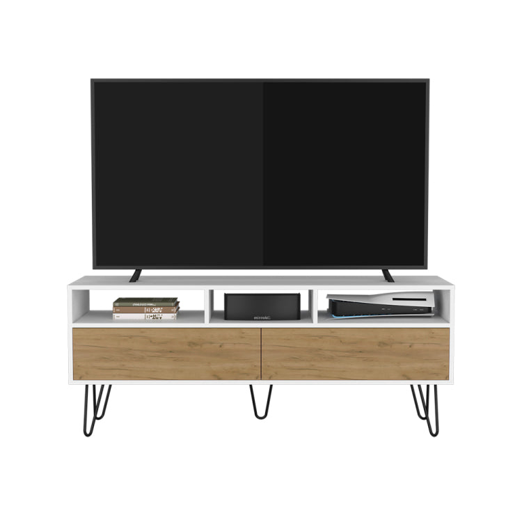 Glenns Ferry Tv Stand, Living Room, White Macadamia