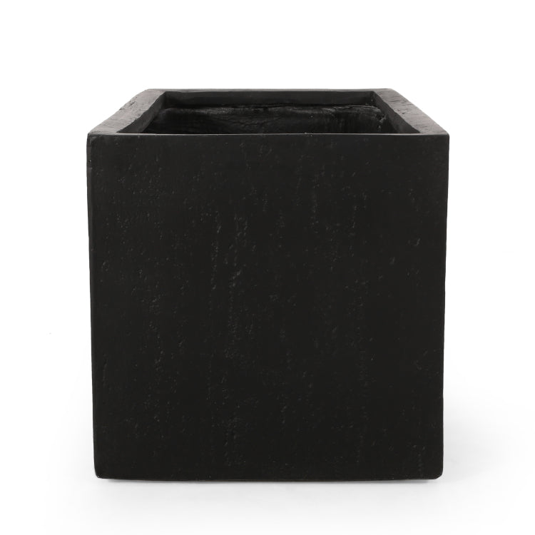Outdoor Large Square Mgo Planter 35''L
