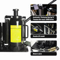 Air Hydraulic Bottle Jack, 20 Ton 40000 Lbs Bottle Jack, 10.23 20.07 Inch Lifting Range, Manual Handle And Air Pump, For Car, Pickup, Truck, Rv, Auto Repair, Industrial Engineering