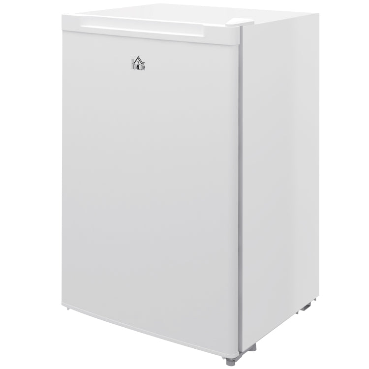 Homcom Upright Freezer, 3.0 Cubic Feet Compact Mini Freezer With Reversible Single Door And Adjustable Thermostat, Small Freezer For Home, Dorm, Apartment, Home Office, White