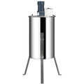 Electric Honey Extractor, 2 4 Frames Honey Spinner Extractor, Stainless Steel Beekeeping Extraction, Apiary Centrifuge Equipment With Height Adjustable Stand, Honeycomb Drum Spinner With Lid