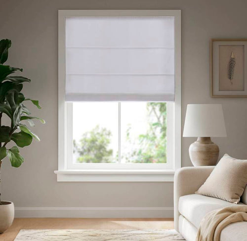 1Pc 33X64" Cordless Roman Blind Fabric