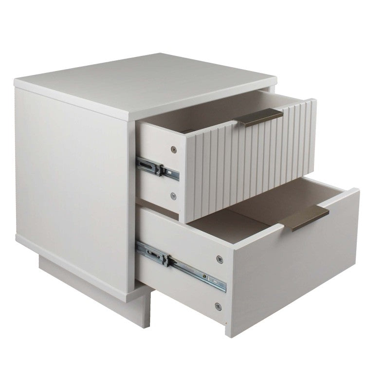 Nightstand In White