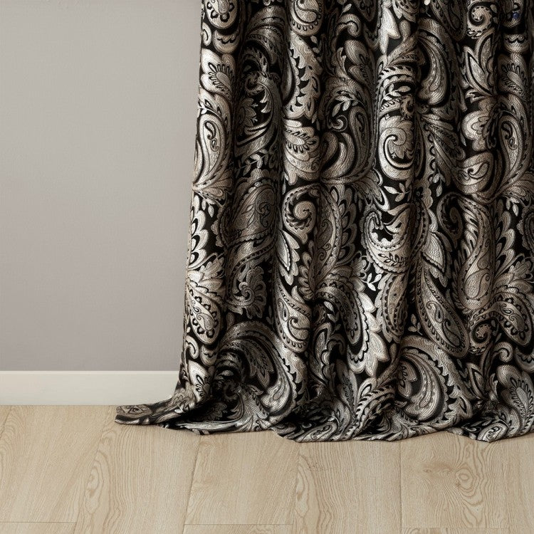 Jacquard Curtain Panel Pair 2 Pcs Window Panels
