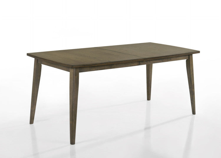 Billie Vintage Walnut 72" Contemporary Rectangle Dining Table