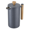 French Press Coffee Maker 34 Oz Stainless Steel French Coffee Press Black
