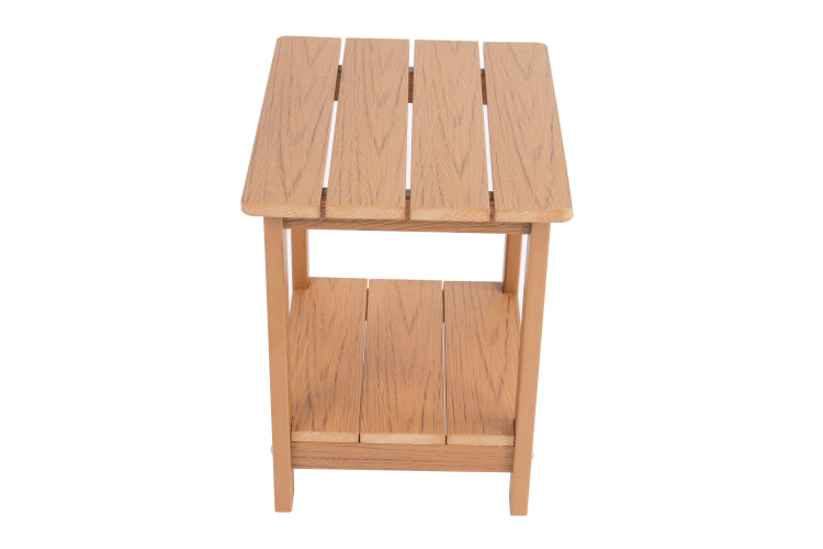 Stylish Side Table Perfect For Outdoor Yard Togethers Snacks & Cozy Afternoon Relaxation,Hips Material