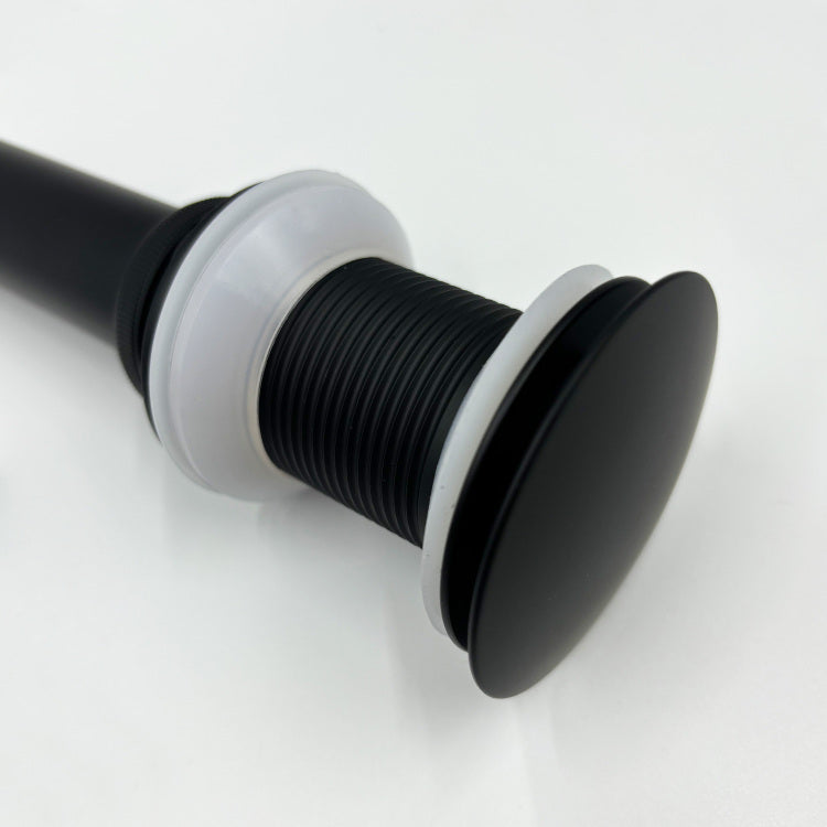 Bathroom Sink Drain Without Overflow, Vessel Sink Lavatory Vanity Pop Up Drain Stopper, 304 Stainless Steel