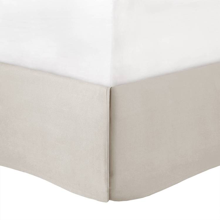 7 Pcs Queen Comforter Set Beige