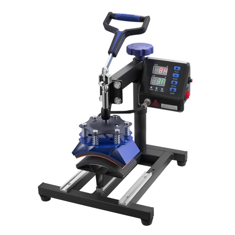 8 In 1 Heat Press Machine 15X15 In 30Oz Tumbler Press T Shirts Black Blue