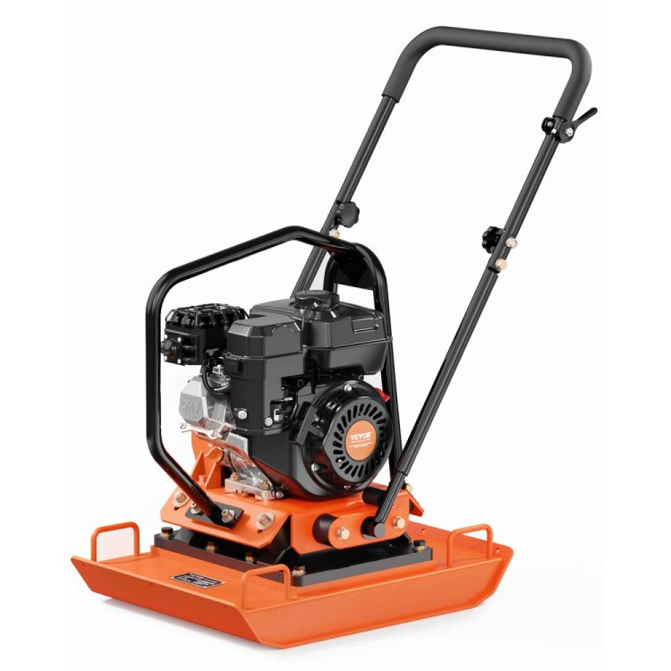 Plate Compactor 7.0 Hp Engine 432 Sq. In Plate 5400 Rpm Ground Compactor Rammer