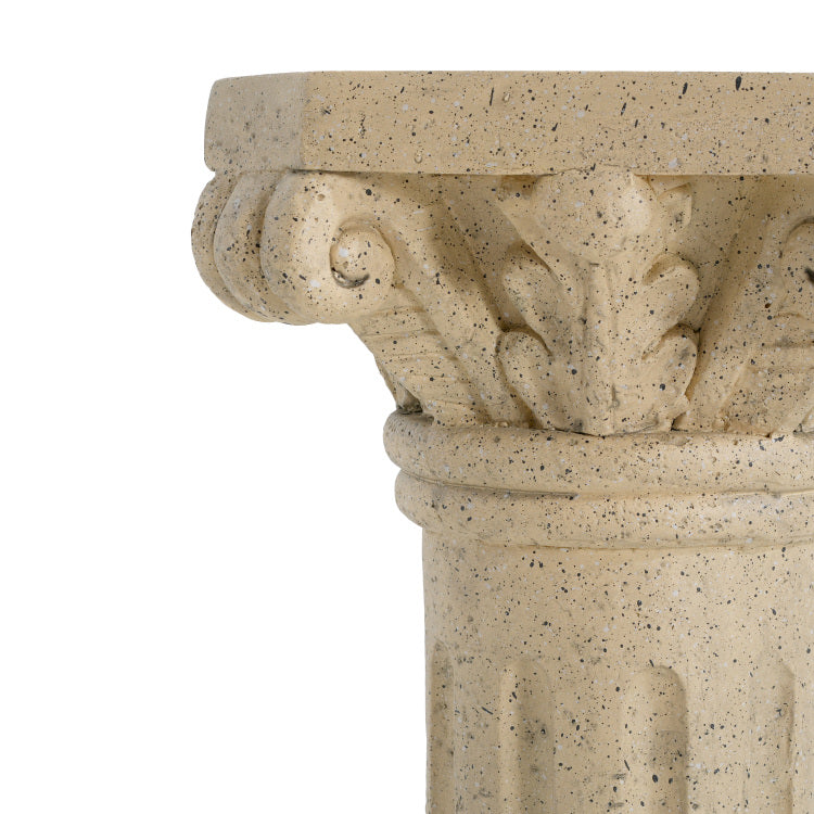 Pedestal Column Plant Stand, 26.25 Inch, Indoor And Outdoor