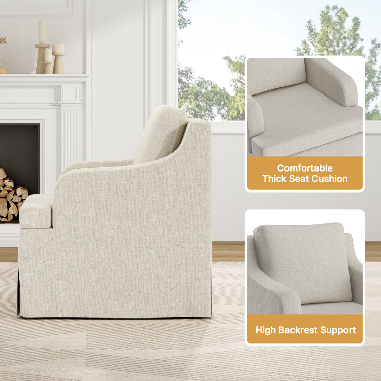 Dining Chair With Armrest,Kitchen Chair With Soft Upholstered And High Density Sponge Cushion,Accent Chair For Living Room,Bedroom,And Dining Room,Restruant