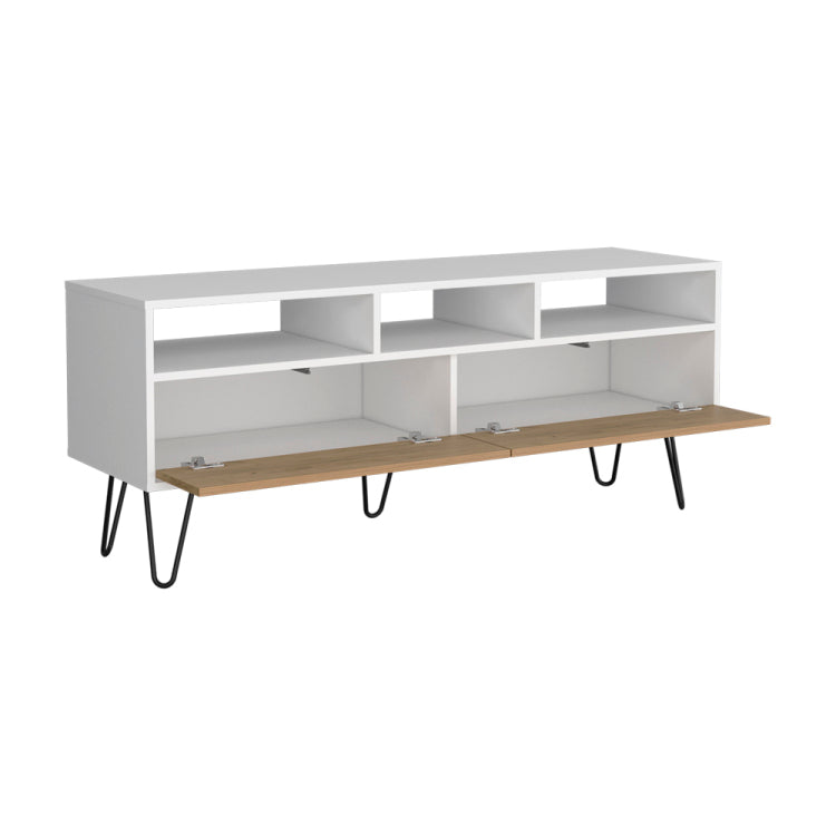Glenns Ferry Tv Stand, Living Room, White Macadamia