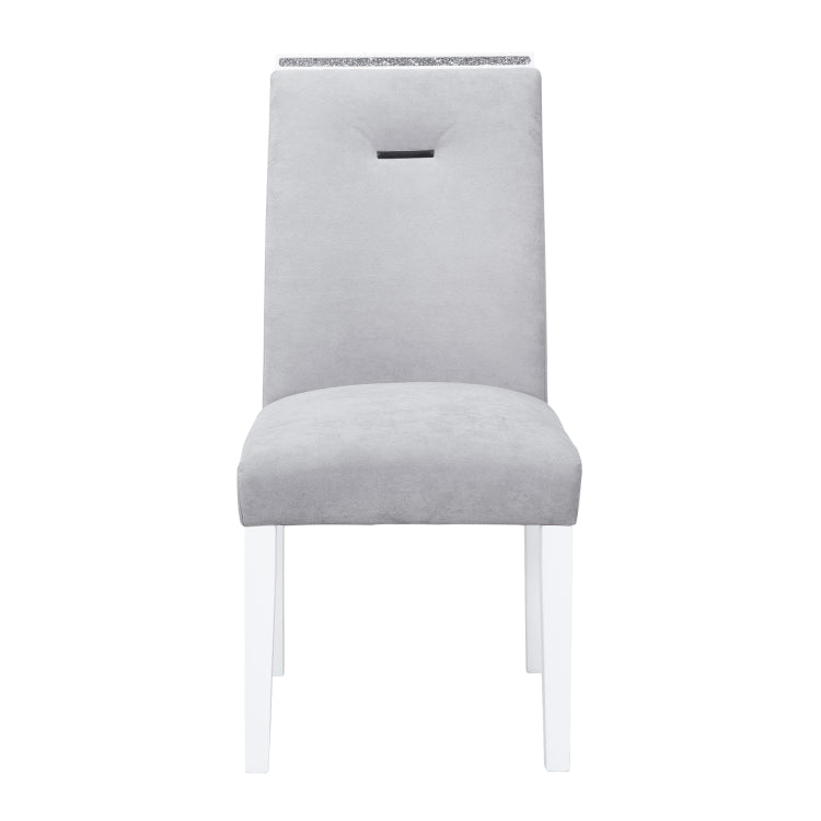 Ariya White Dining Table And Chair Set