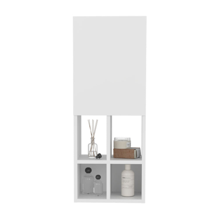 Malden Wall Cabinet, Bathroom, White