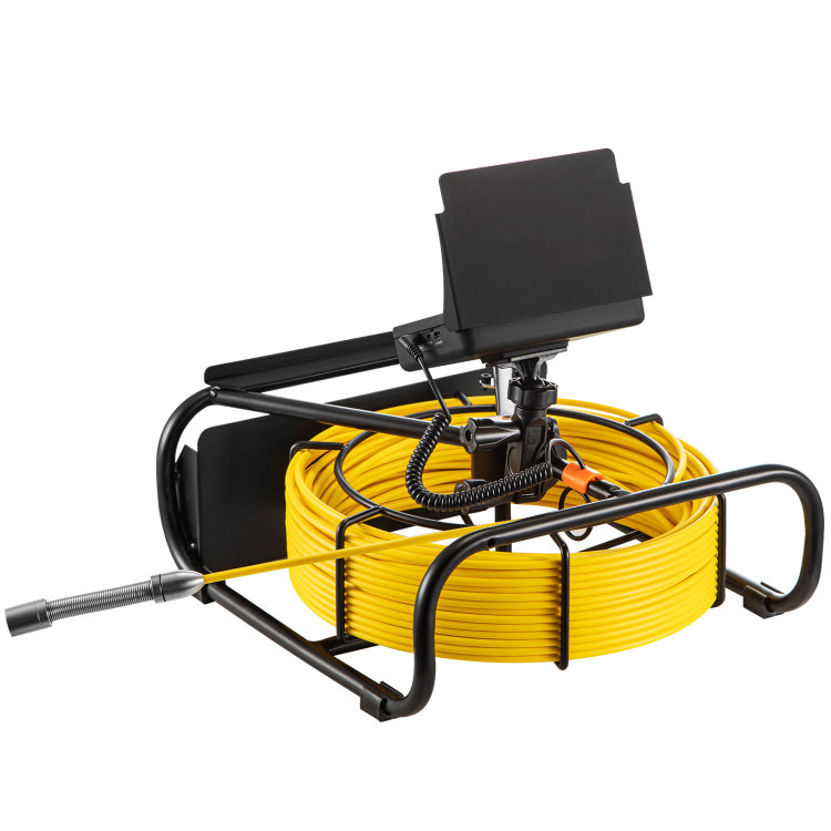 Sewer Camera, 98.4 Ft 30 M, 4.3" Pipe Drain Inspection Camera With Dvr Function And Led Lights, Waterproof Ip68 Borescope, Industrial Endoscope For Home Wall Duct Drain Pipe Plumbing