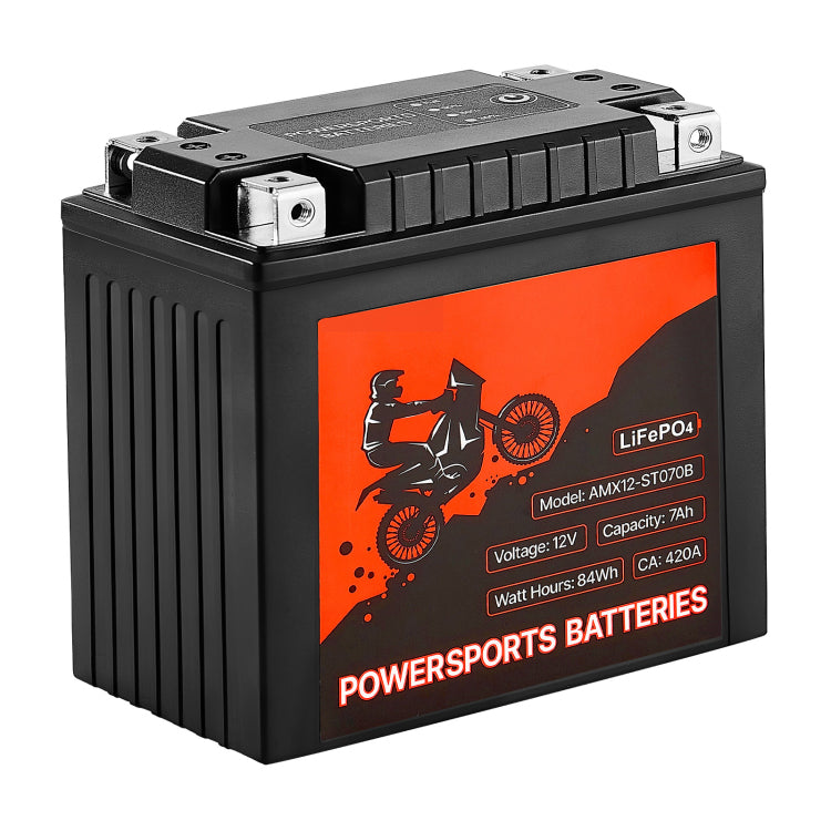 Motorcycle Battery 12V 7Ah Yt14Ah Bs High Performance Powersports Battery