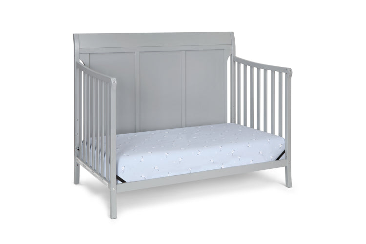 Shailee 4 In 1 Convertible Crib Gray