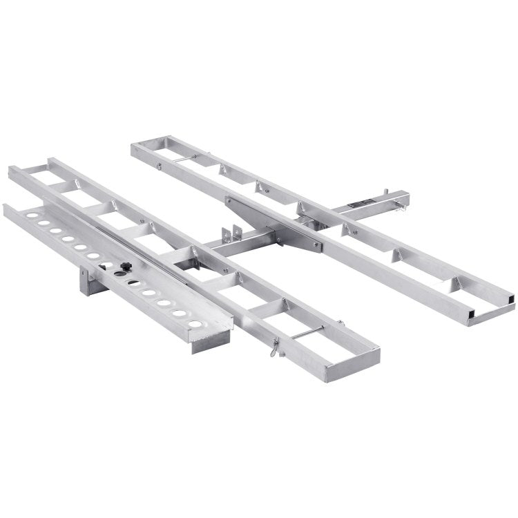 Motorcycle Carrier Scooter Dirt Bike Hitch Mount 600Lbs Rack Ramp Hauler