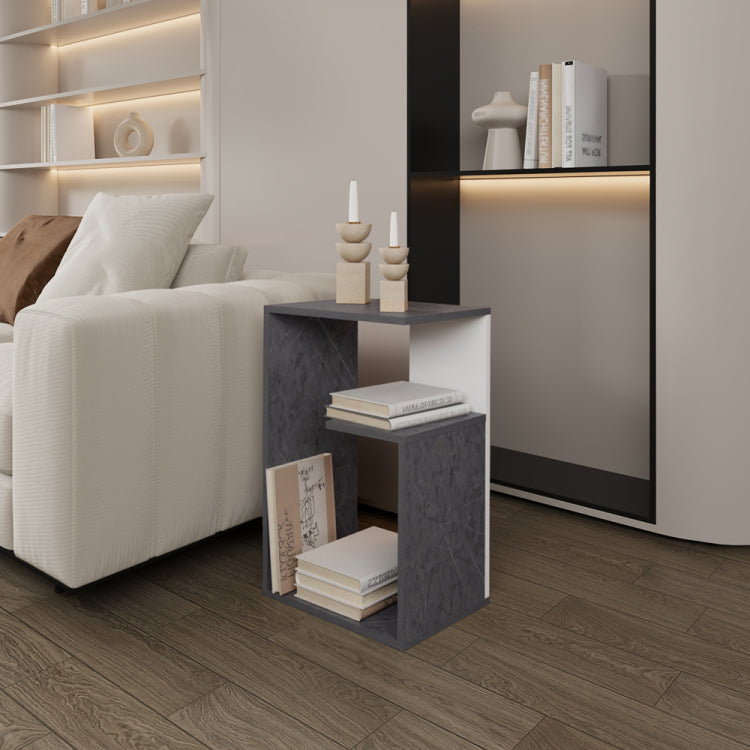 Side Table Sallis, Living Room, Onyx White