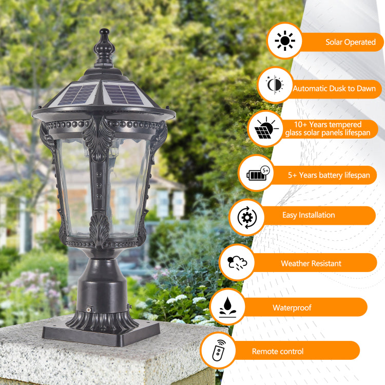 Retro Solar Lights With Dimmable Led 1 Pack