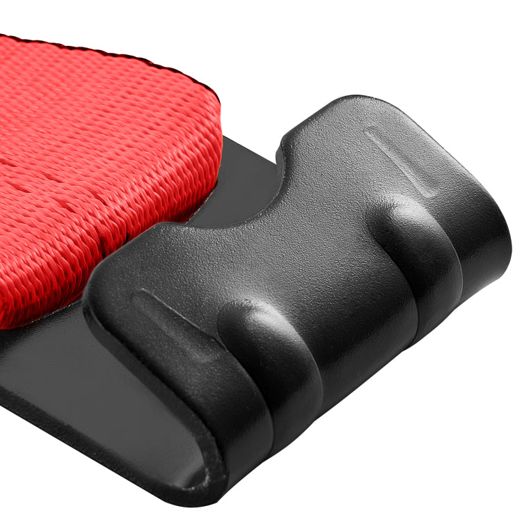 Winch Straps, 4" X 30', 6000 Lbs Load Capacity, 18000 Lbs Breaking Strength, Truck Straps With Flat Hook, Flatbed Tie Downs Cargo Control For Trailers, Farms, Rescues, Tree Saver, Red 10 Pack
