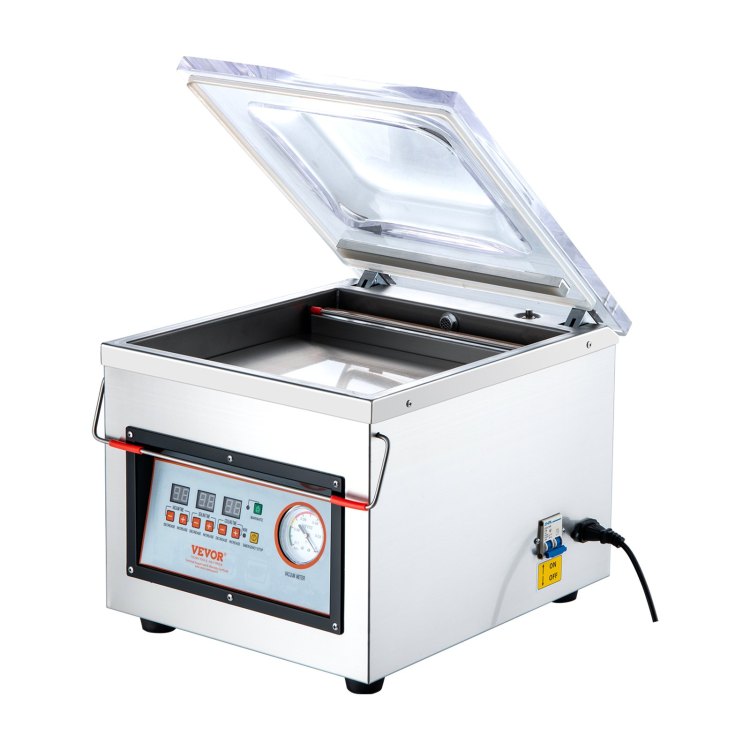 Chamber Vacuum Sealer Dz 260C Kitchen Food Chamber Vacuum Sealer, 110V Packaging Machine Sealer For Food Saver, Home, Commercial Using